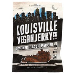 Smoked Black Pepper Jerky by Louisville Vegan Jerky Co.