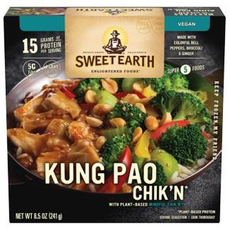 Kung Pao Chik'n Frozen Bowl  Official SWEET EARTH® FOODS