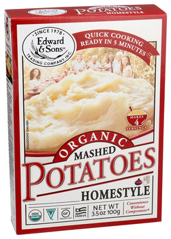 Edward & Sons Organic Instant Mashed Potatoes