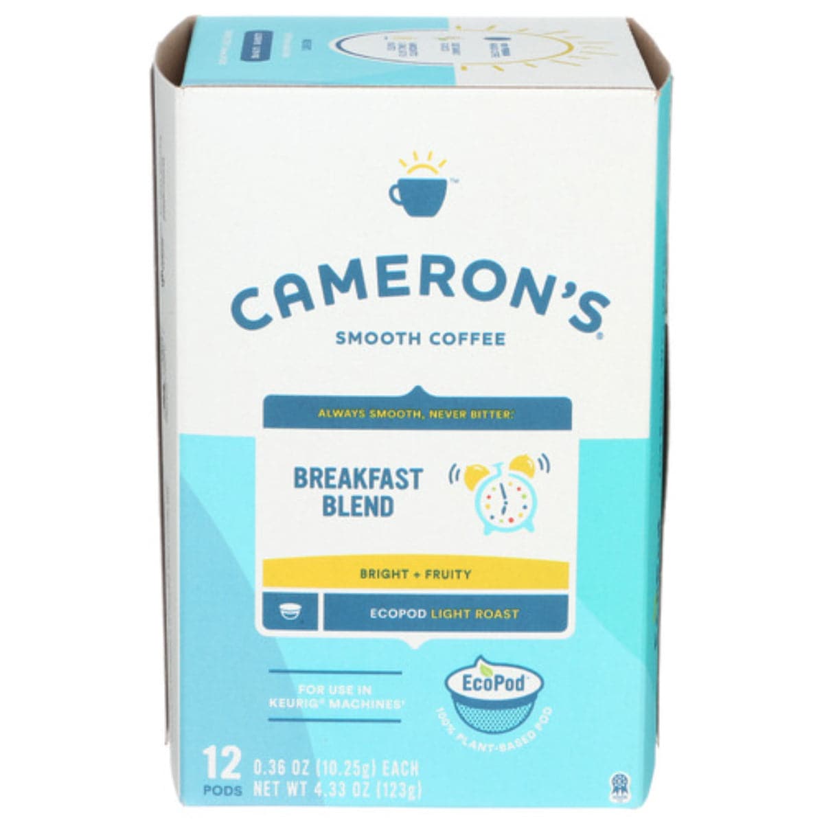 Camerons Coffee - Breakfast Blend Single Serve Coffee, 12 Each (Pack Of 6)