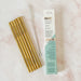 Bamboo Straws, Pack of 6