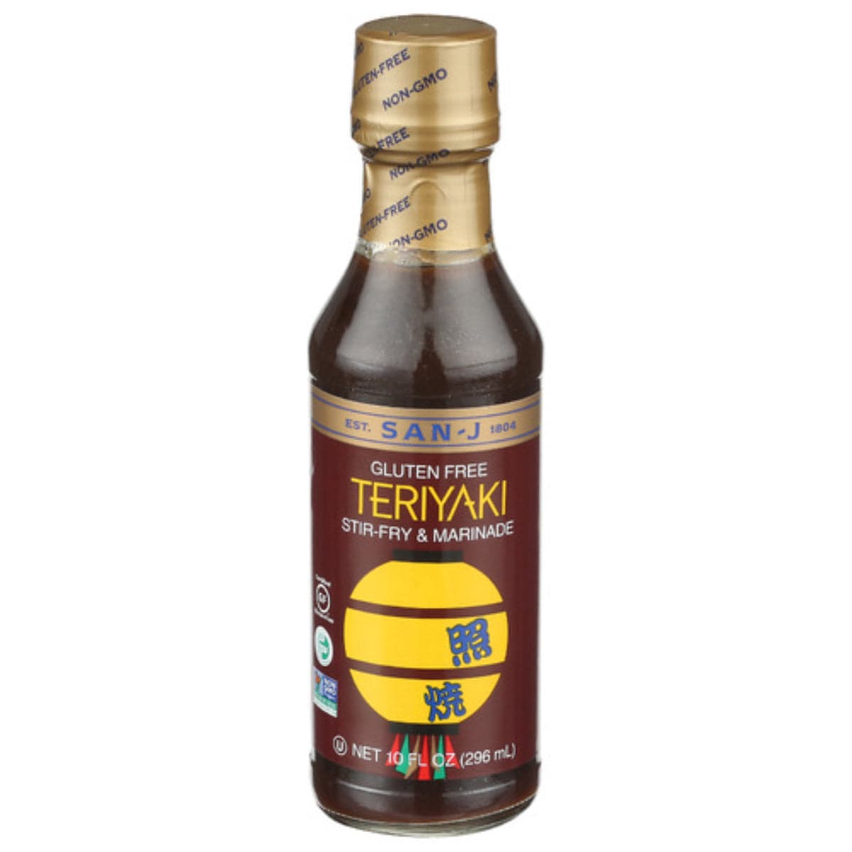 San J - Sauce Teriyaki Gluten-Free 10 OZ - Pack of 6