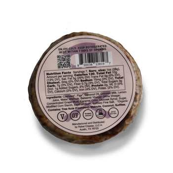 Rebel Cheese - Plant Based Balsamic Fig & Walnut Fromage, 7oz