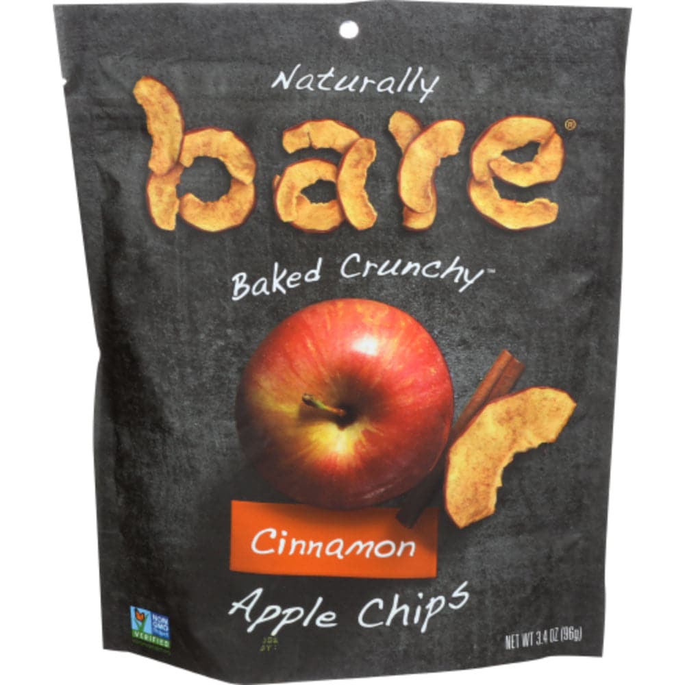 Bare Fruit - Baked Crunchy Apple Chips Cinnamon, 3.4 Oz