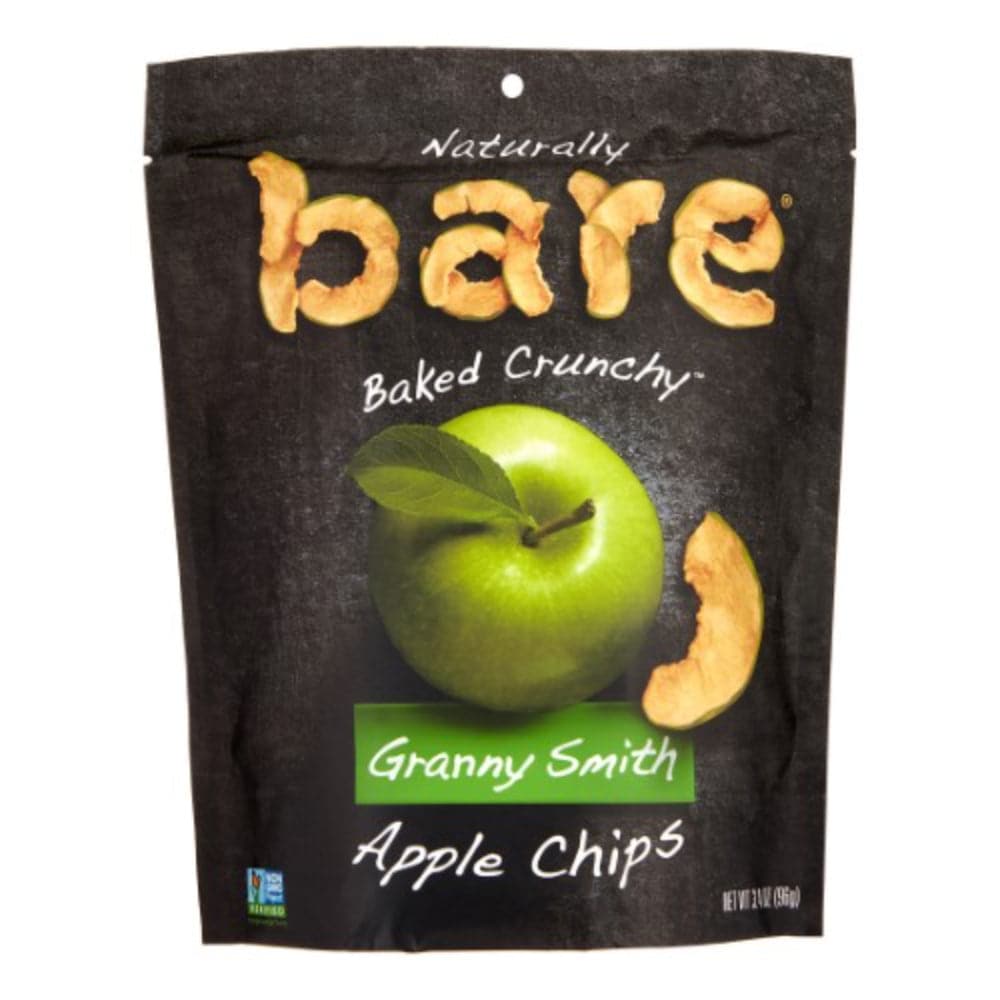 Bare Fruit - Baked Crunchy Apple Chips Granny Smith, 3.4 Oz