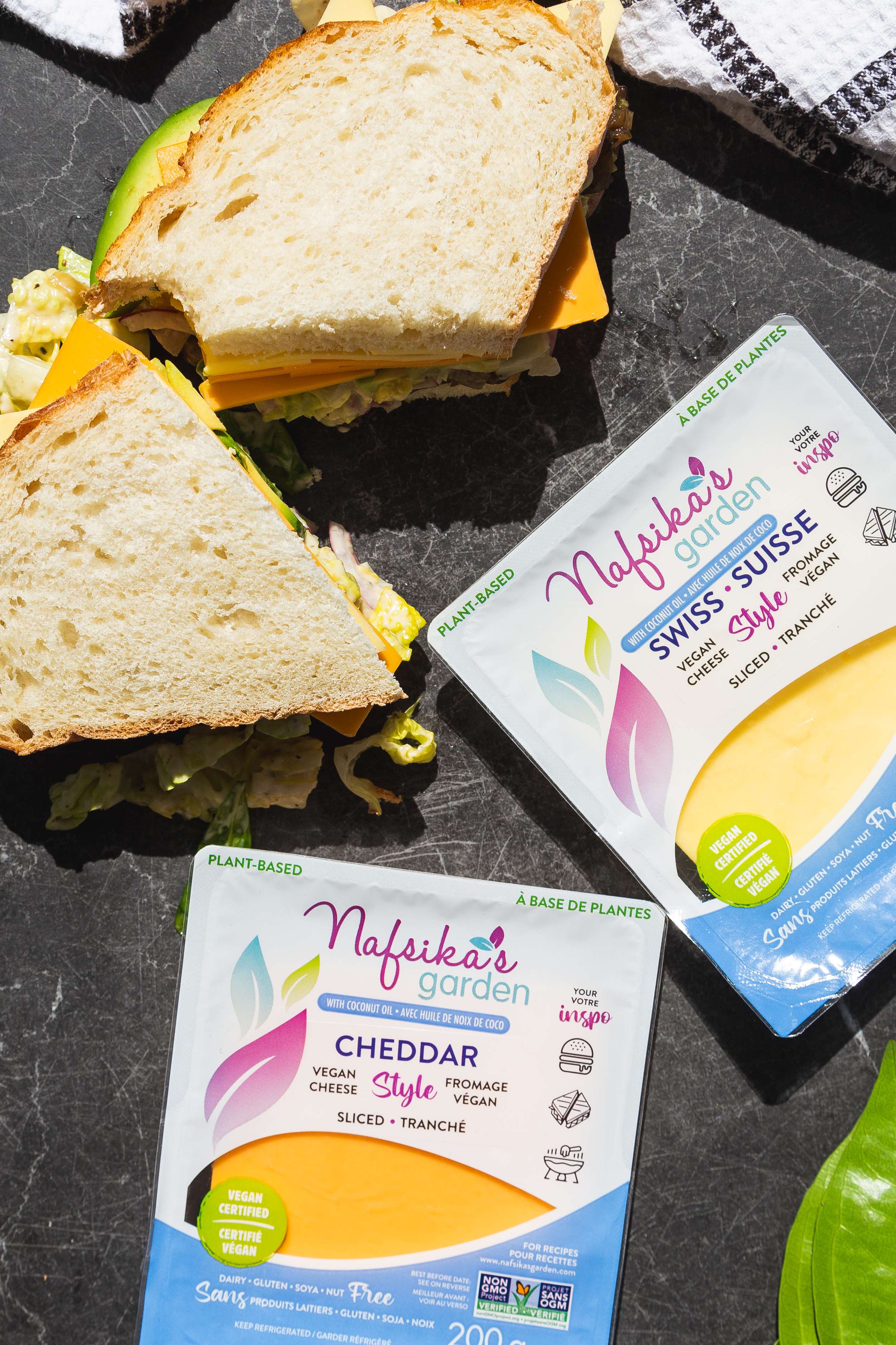 Nafsika's Garden - Vegan Cheese - Swiss Slices, 7.05oz – Vegan