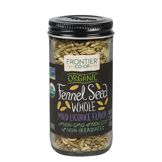 Frontier Co-Op - Organic Fennel Seed Whole, 1.27 oz