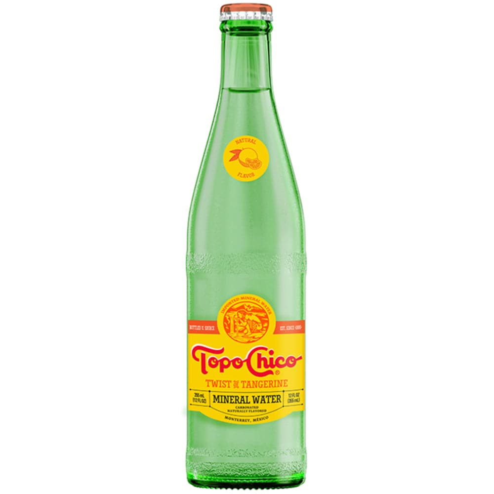 Topo Chico - Twist of Tangerine Sparkling Mineral Water 12 OZ - (Pack of 24)