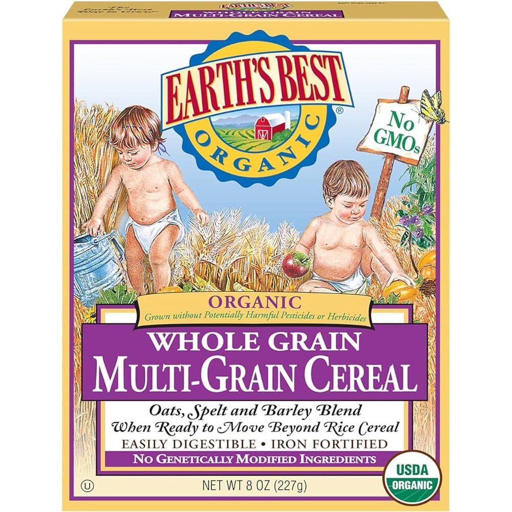 Earth's Best - Organic Infant Cereal Whole Multi-Grain, 8 oz