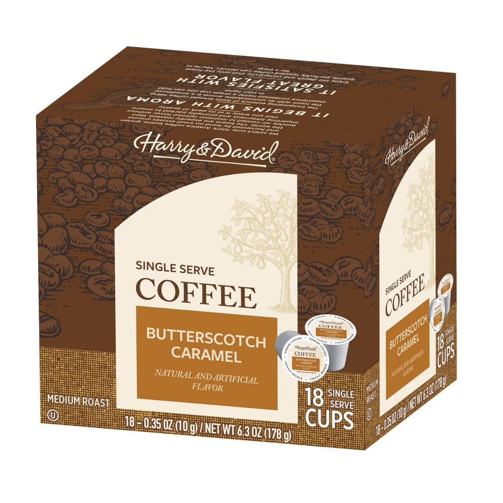 Harry & David - Single Serve Coffee Cups Butterscotch Caramel