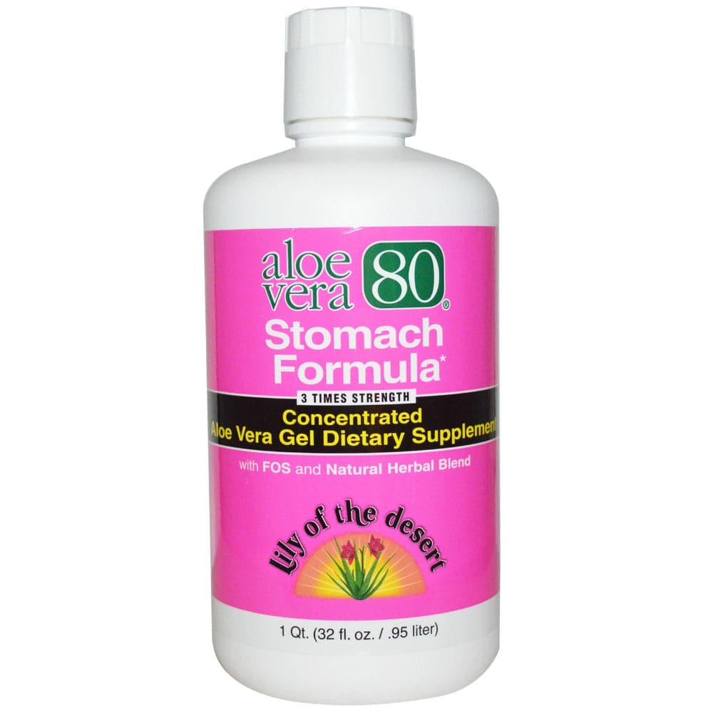 Aloe Vera 80 - Concentrated Herbal Stomach Formula, 32 Oz