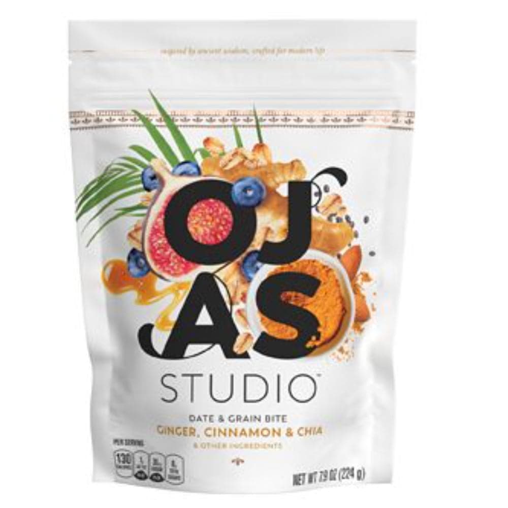 OJAS Studio - Energy Bites Ginger Cinnamon & Chia - 7.9oz