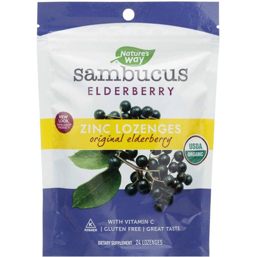 Nature's Way - Sambucus Zinc Lozenges -24oz