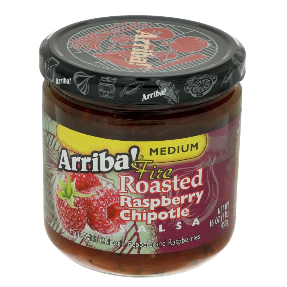 Arriba! - Fire Roasted Raspberry Chipotle Salsa, 16 Oz