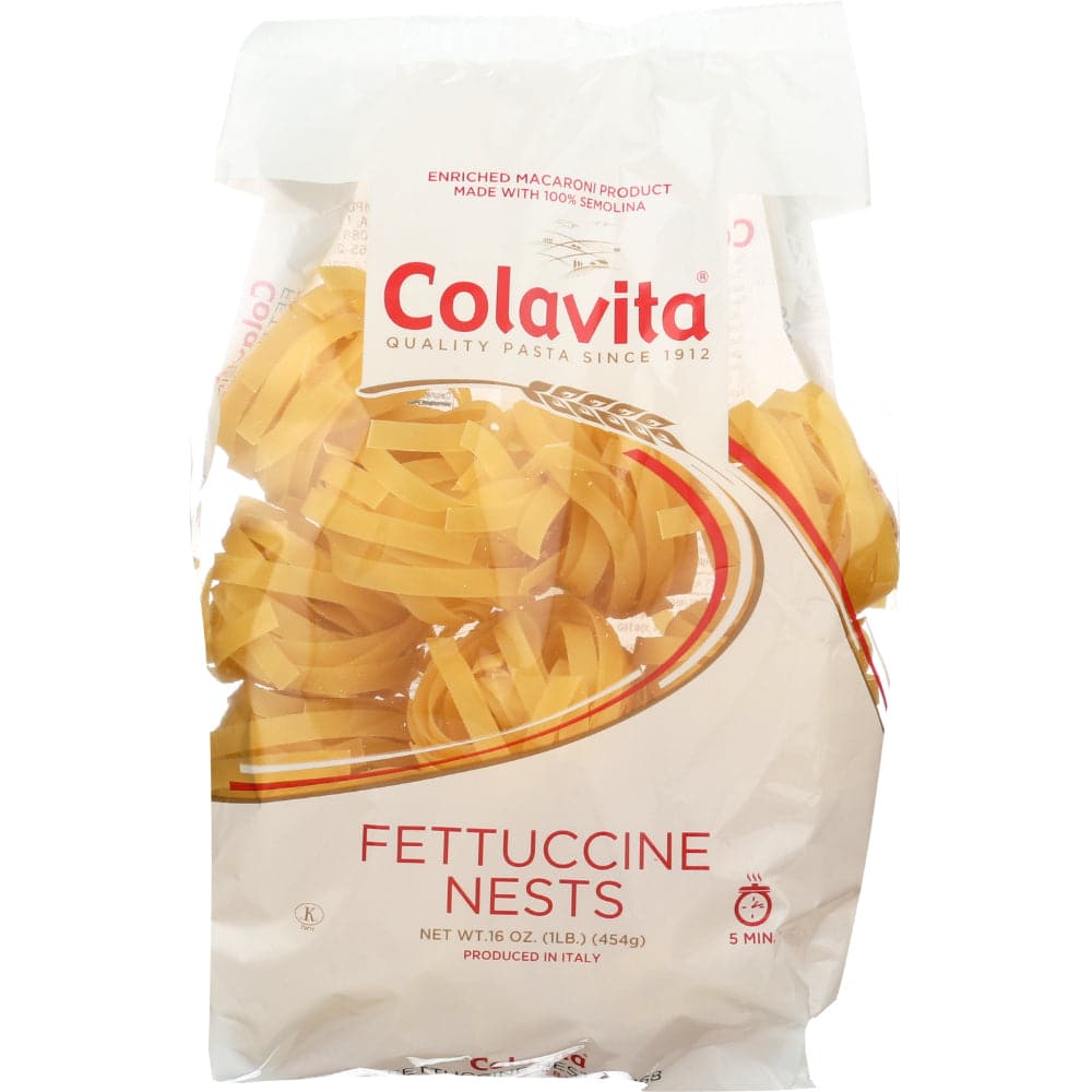 Colavita - Fettuccine Nests Pasta, 16 Oz