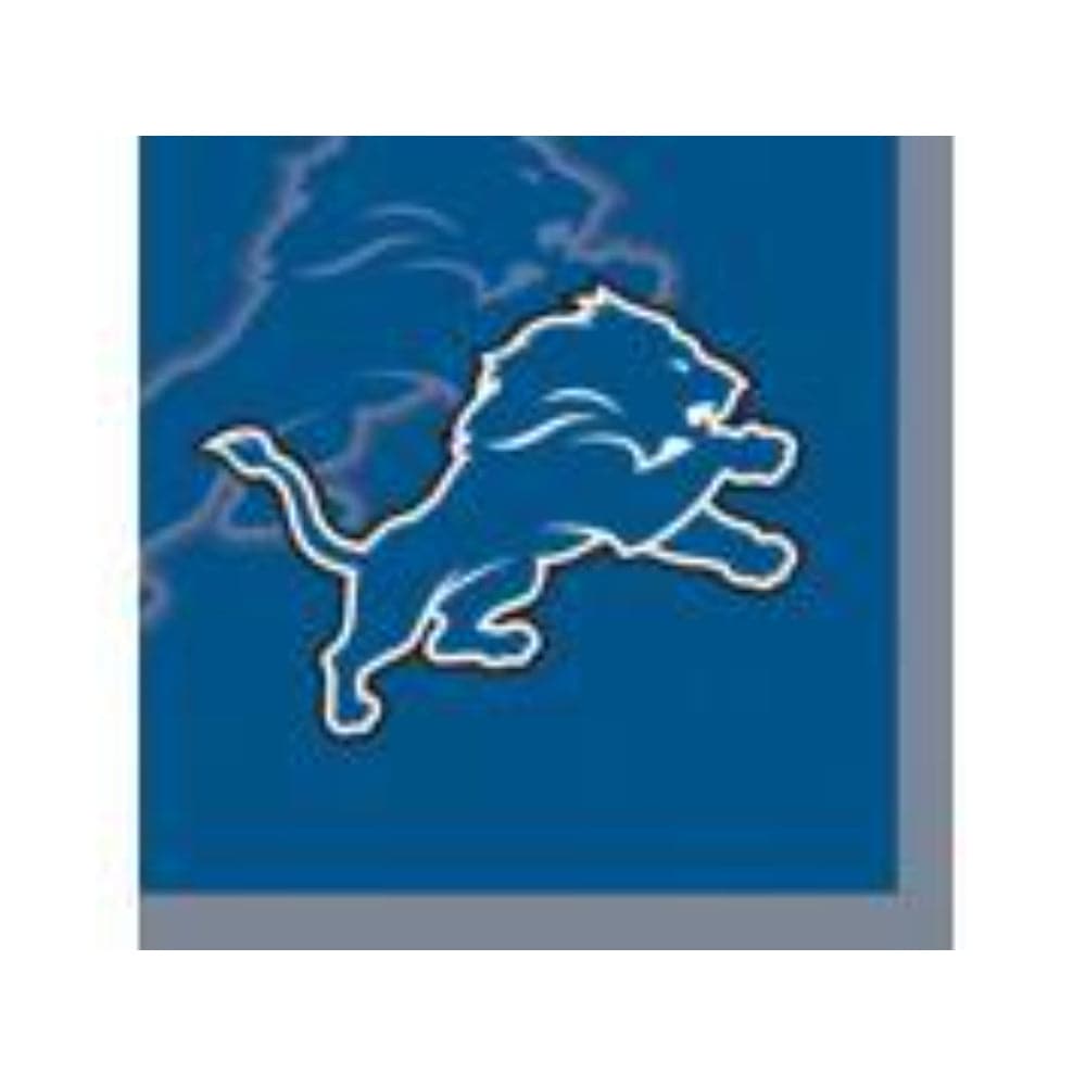 Creative Converting - Detroit Lions Beverage Napkin