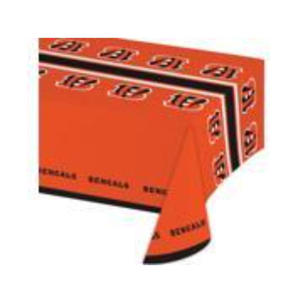 Creative Converting - Cincinnati Bengals Table Cover, 1 Each