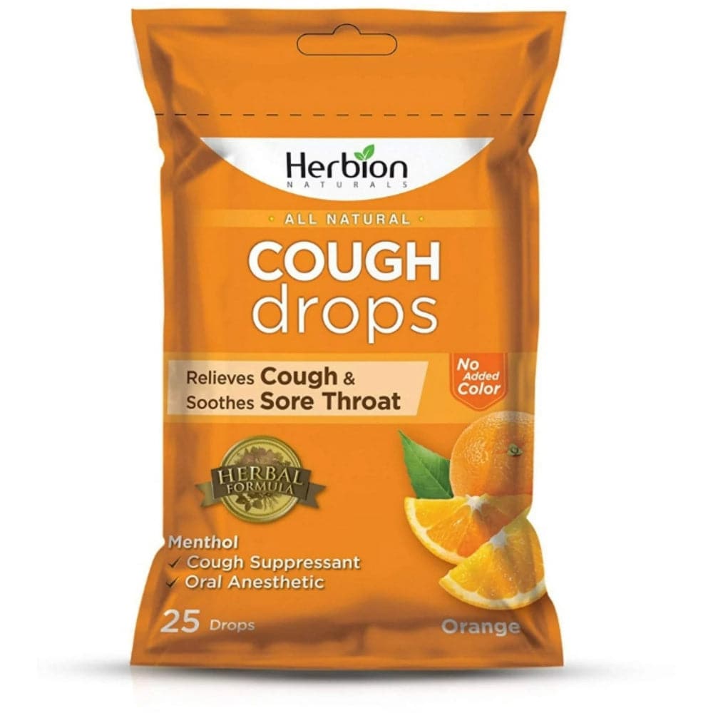 Herbion - Cough Drops Orange