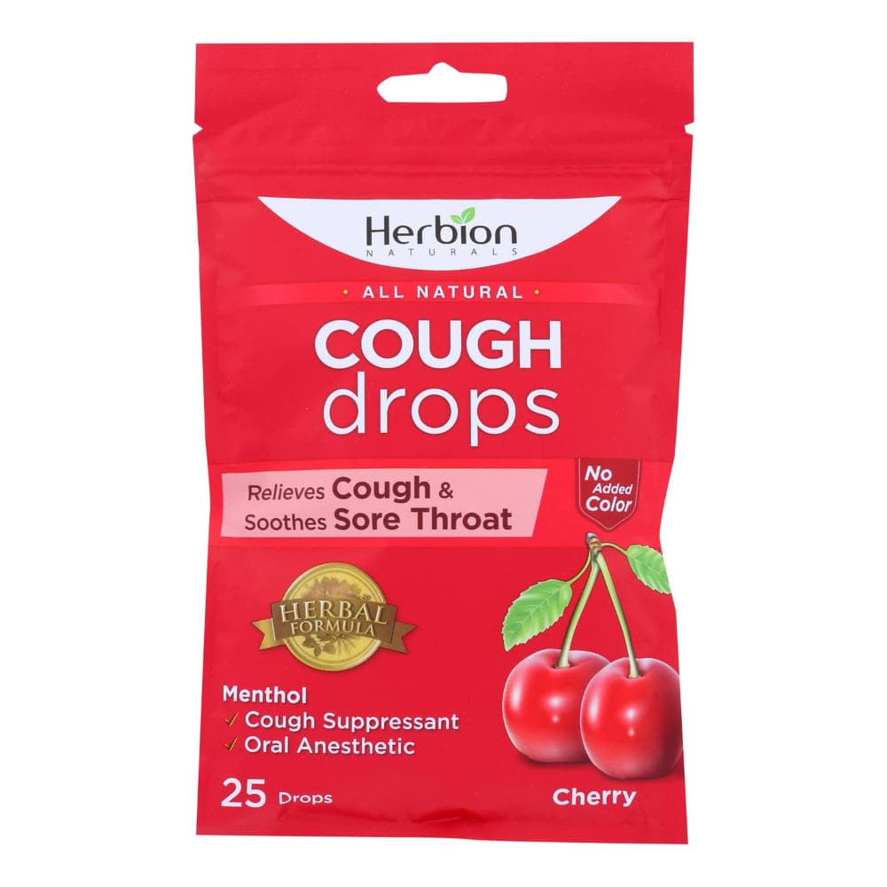 Herbion - Cough Drops Cherry