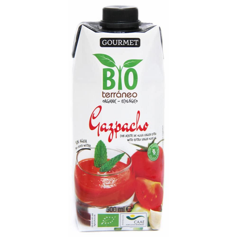 Bioterraneo - Gazpacho Gourmet Soup, 16.9 fl oz