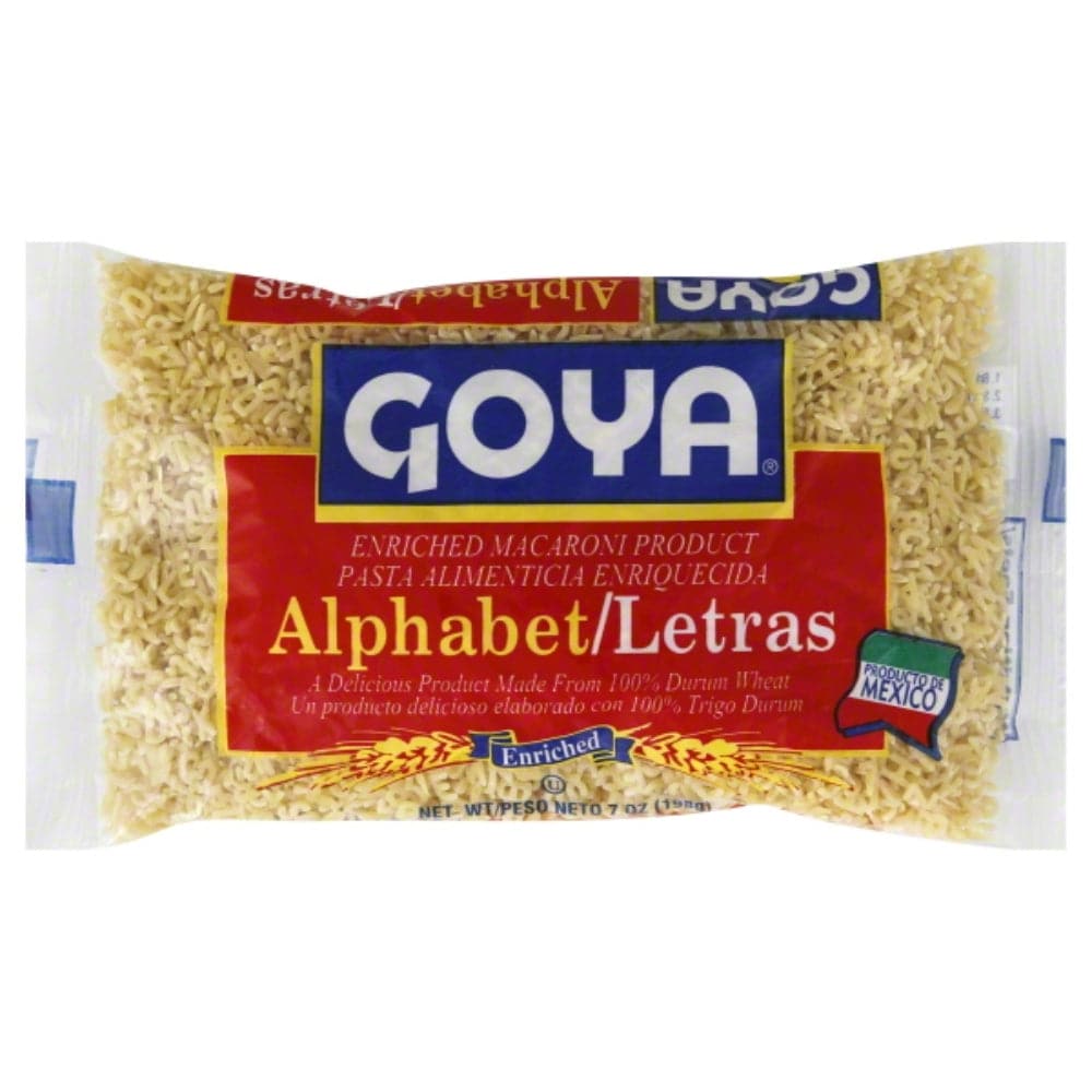 Goya - Alphabet Pasta 7 OZ - (Pack of 20)