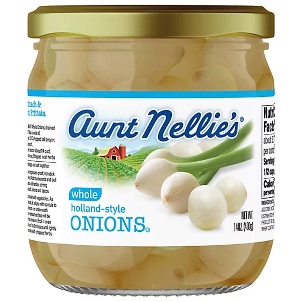 Aunt Nellie's - Onions Whole Holland Style, 14 oz