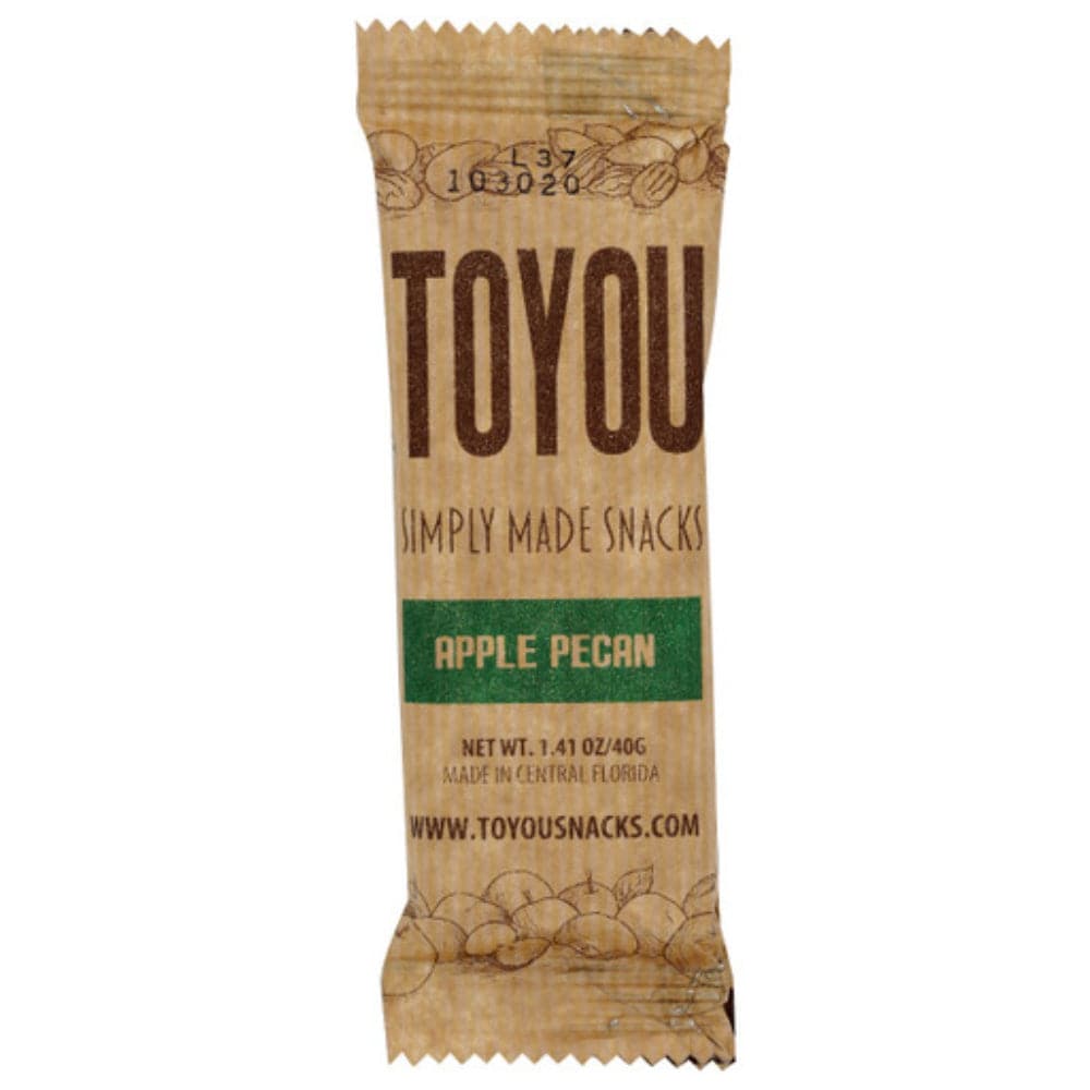 Toyou Snacks - Gluten Free Snack Bar Apple Pecan