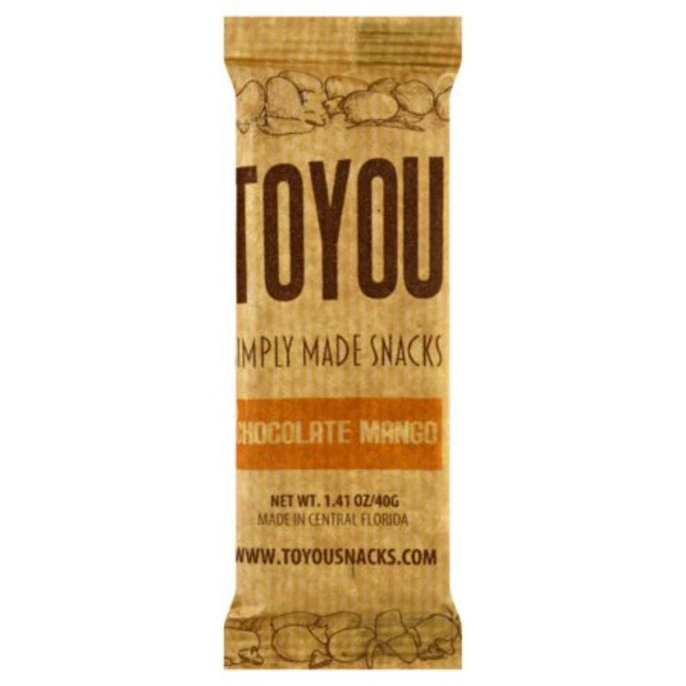 Toyou Snacks - Gluten Free Snack Bar Chocolate Mango