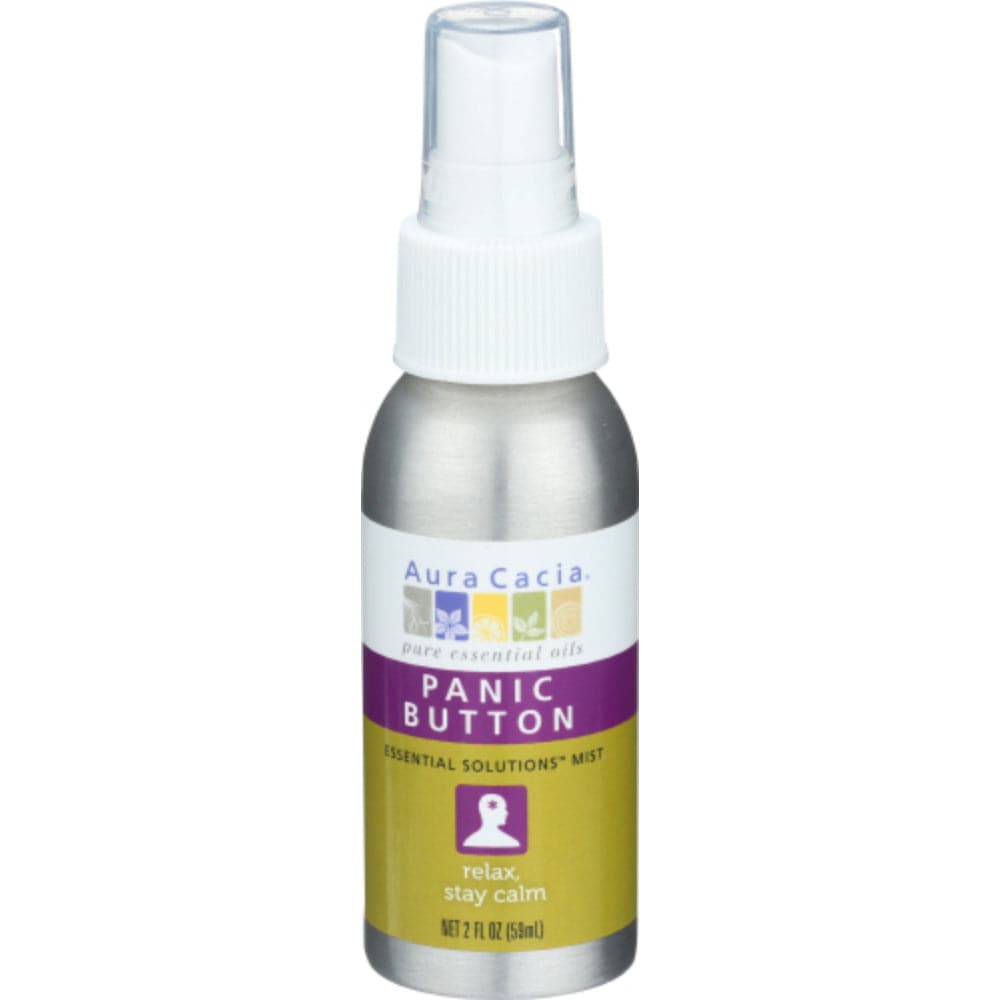 Aura Cacia - Essential Solutions Mist Panic Button, 2 fl oz