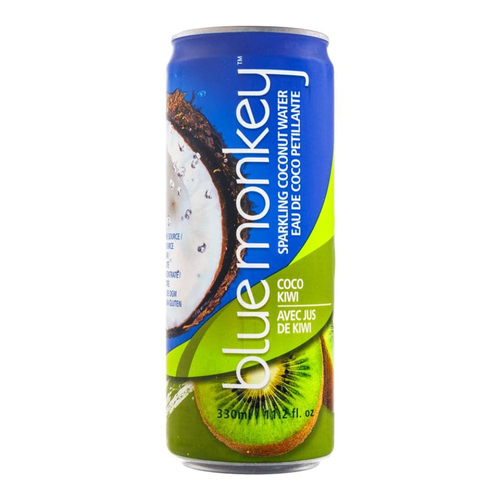 Blue Monkey - Sparkling Coconut Water, Kiwi Coco, 11.2 fl oz