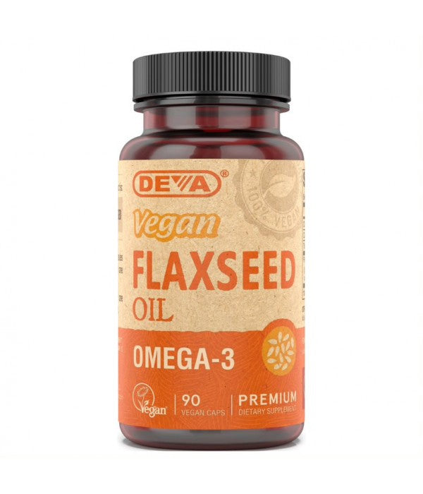 Deva - Vegan Organic Flax Seed Oil - Omega-3