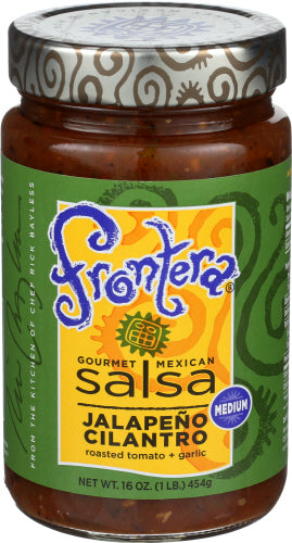 Frontera - Salsa Med Jlpno Clntro 16 Oz - Pack Of 6