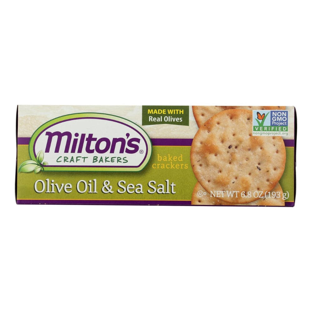 Milton's - Olive Oil Seasalt Cracker