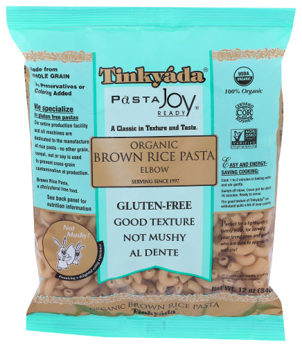 Tinkyada Pasta Brwn Rice Elbow Org 12 Oz - Pack Of 1