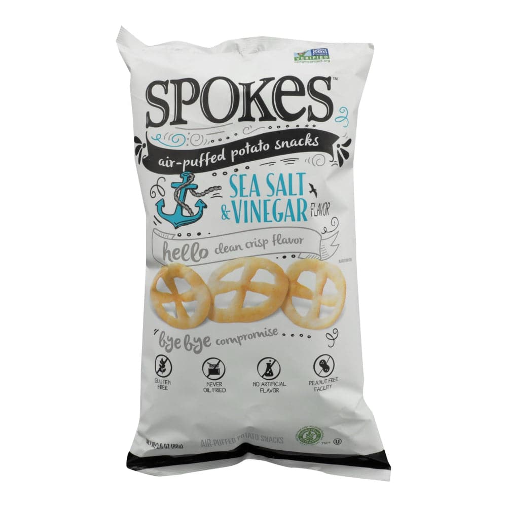 Spokes - Puffed Potato Snacks Sea Salt & Vinegar