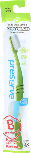 Preserve Toothbrush, Soft Lightweight Pouch 1 Ea - Pack Of 6