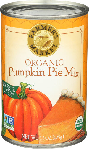 Farmers Market - Foods Mix Pumpkin Pie 15 Oz - Pack Of 12