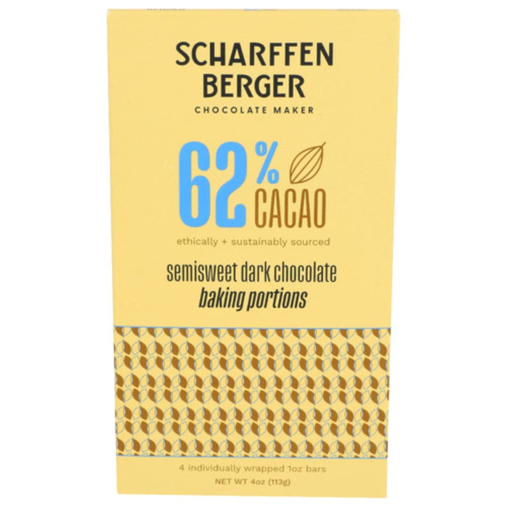 Scharffen Berger - 62% Cacao Semisweet Dark Chocolate Baking Portions