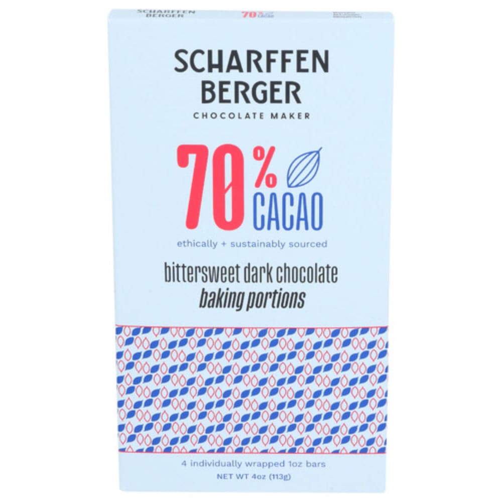 Scharffen Berger - 70% Cacao Bittersweet Dark Chocolate Baking Portions