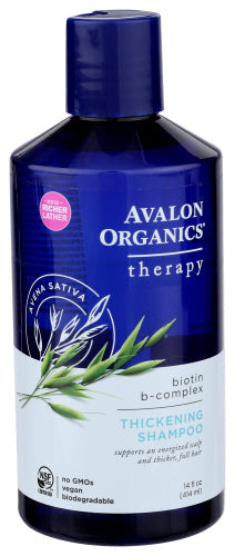 Avalon Organics - Shampoo Biotin-B Thickening, 14 oz - Pack of 1