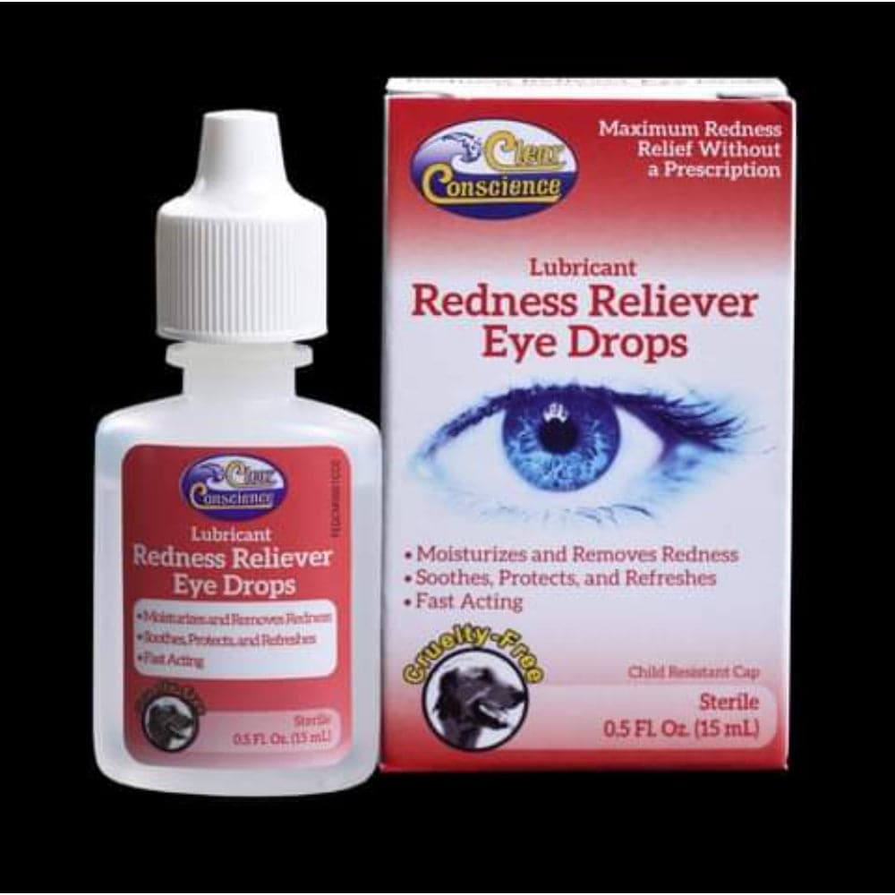 Clear Conscience - Eye Drops Lubricant Redness Reliever, 0.5 Floz