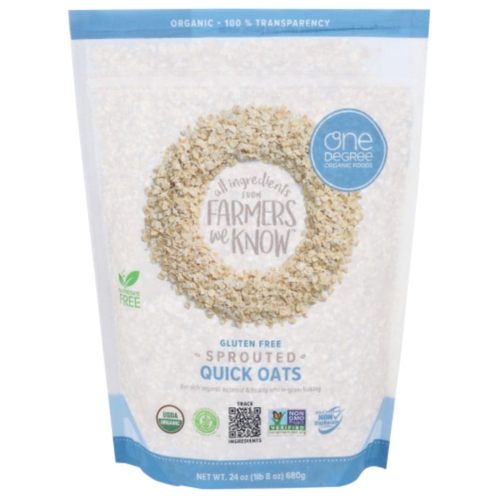 One Degree - Organic Foods Organic Quick Oats Sprouted - 24oz