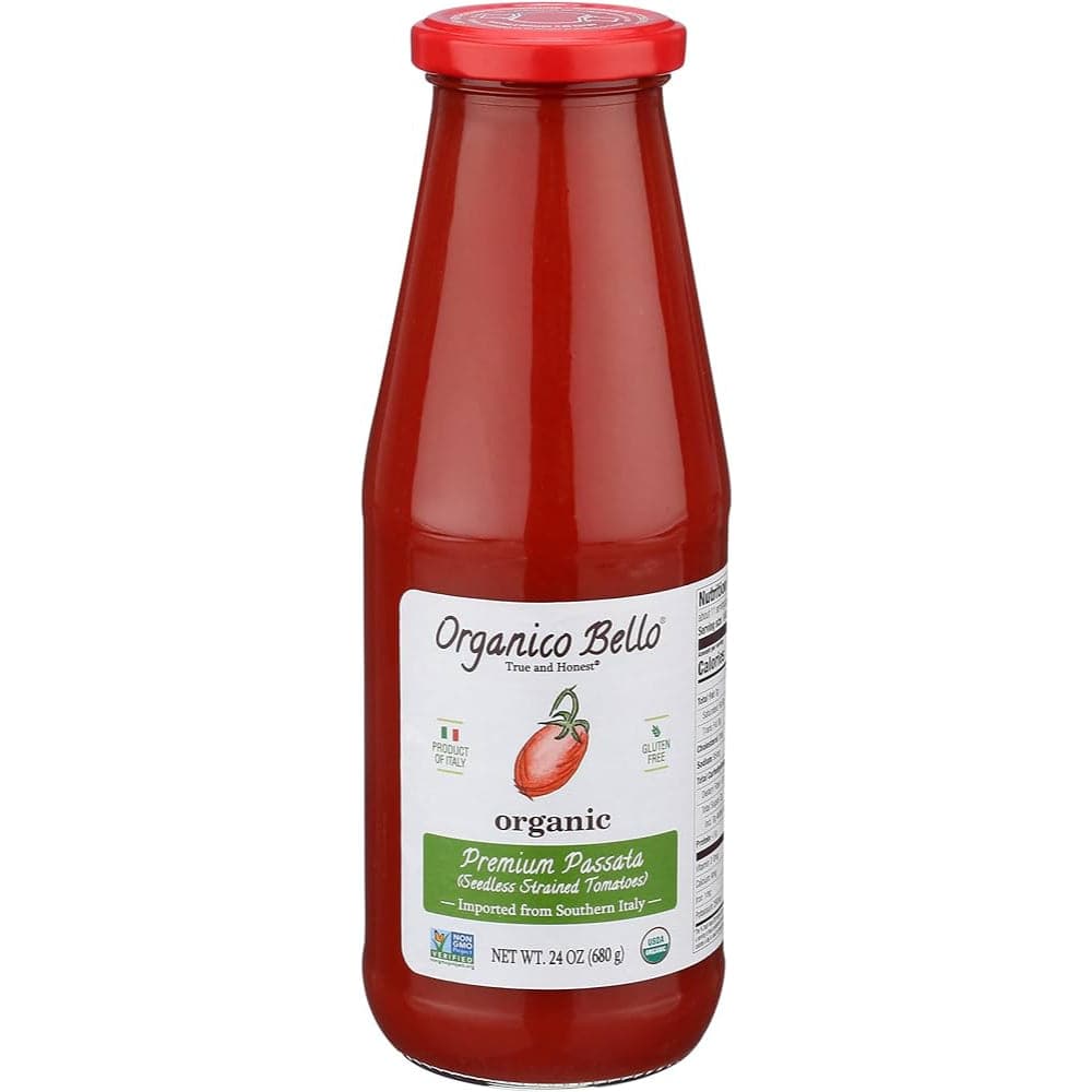 ORGANICO BELLO - Organic Strained Passata Tomatoes - 24oz