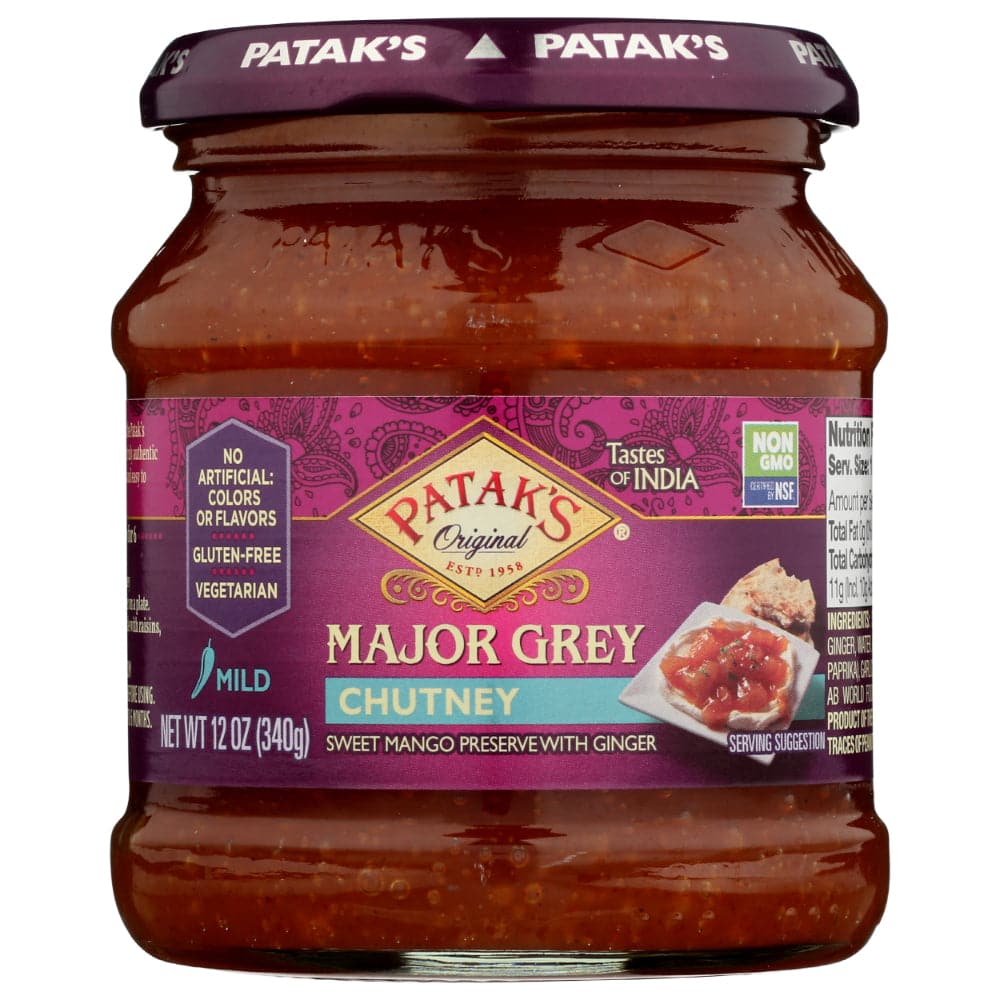 Patak's - Major Grey Chutney - 12oz