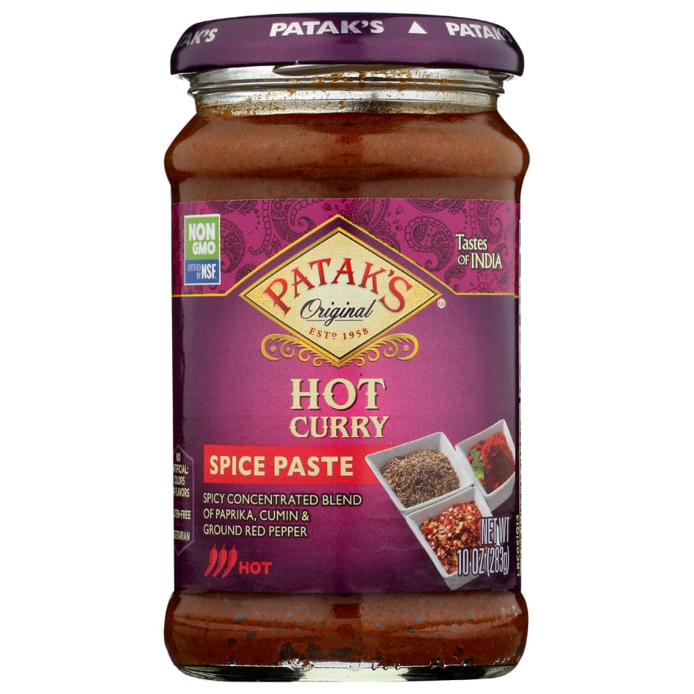 Patak's - Hot Curry Spice Paste - 10oz