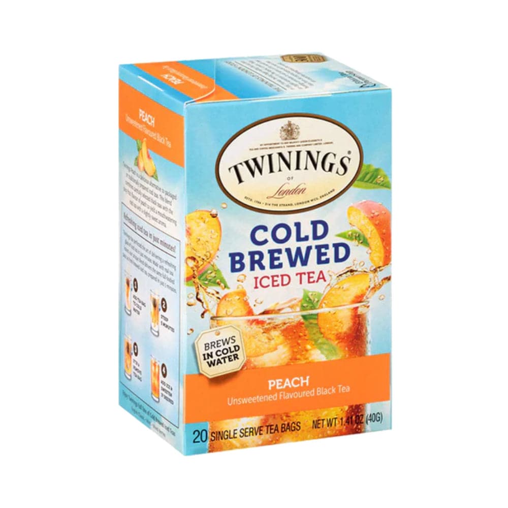 Twinings - Peach Cold Brew Iced Tea Bags