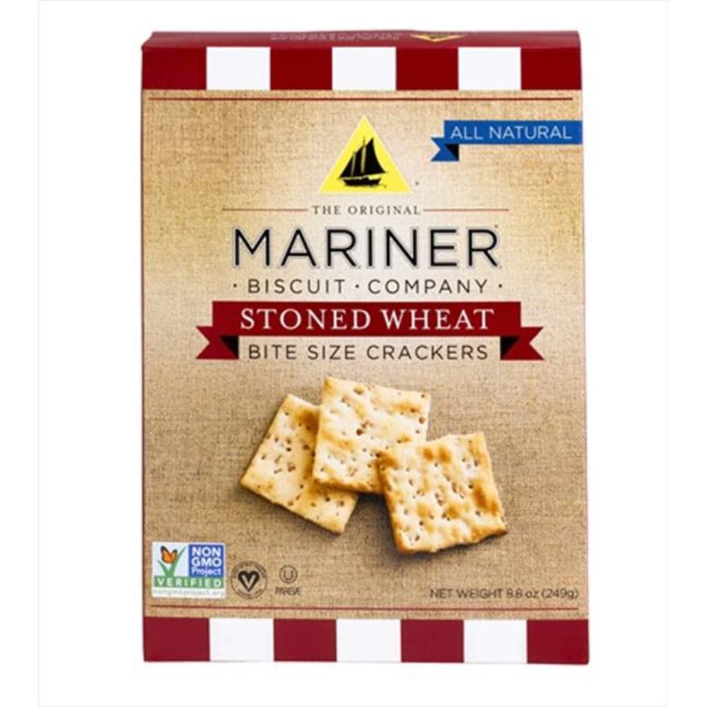 Mariner - Stoned Wheat Bite Size Crackers The Original, 8.8 Oz