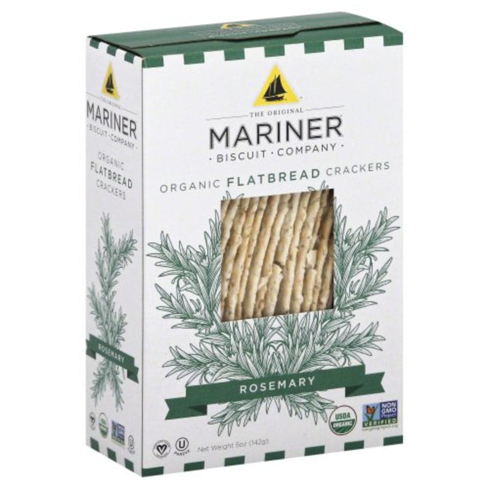 Mariner - Crackers Flatbread Organic Rosemary, 5 Oz