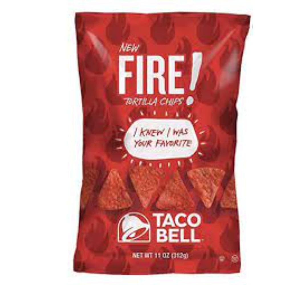 Taco Bell - Tortilla Chips, Fire