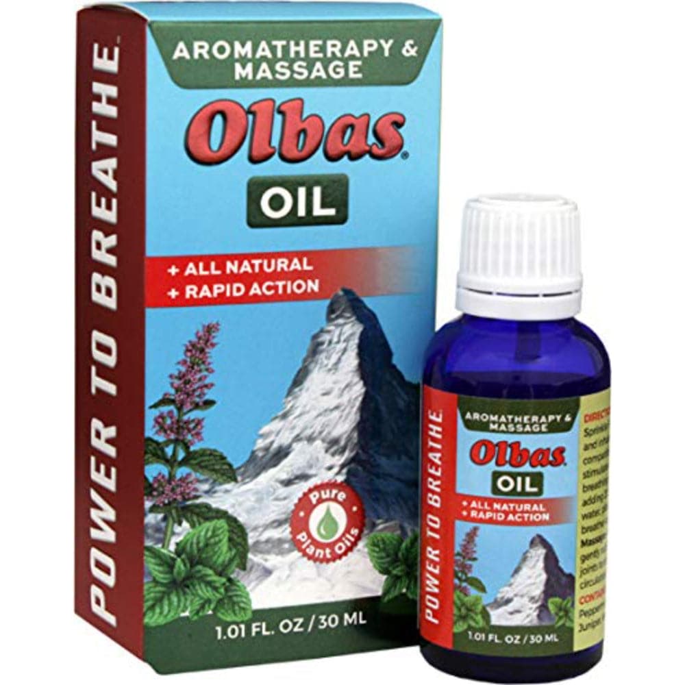 Olbas - Aromatherapy & Massage Oil - 1.01floz